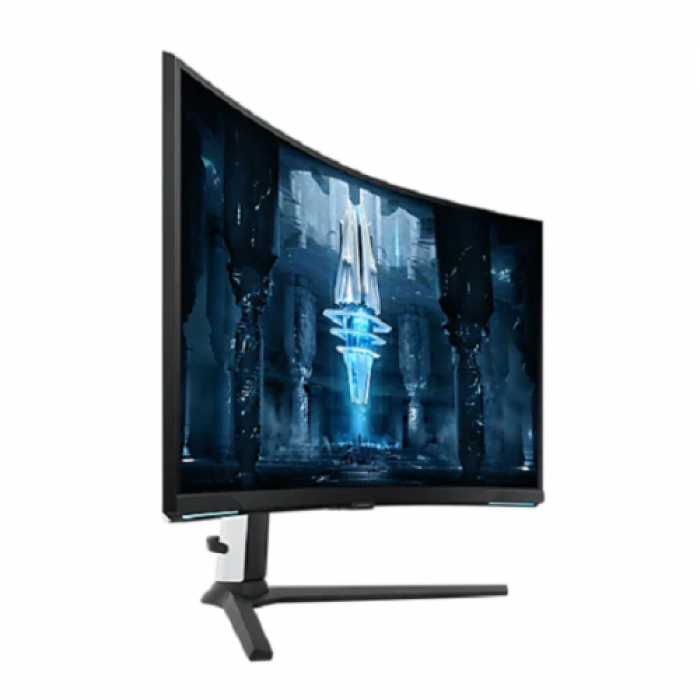 Monitor LED Curbat Samsung Odyssey G8 LS32BG850NU, 32inch, 3840x2160, 1ms GTG, Black - White