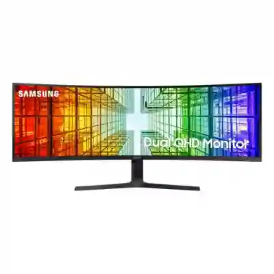 Monitor LED Curbat Samsung S49A950UIU, 49inch, 5120x1440, 4ms, Black