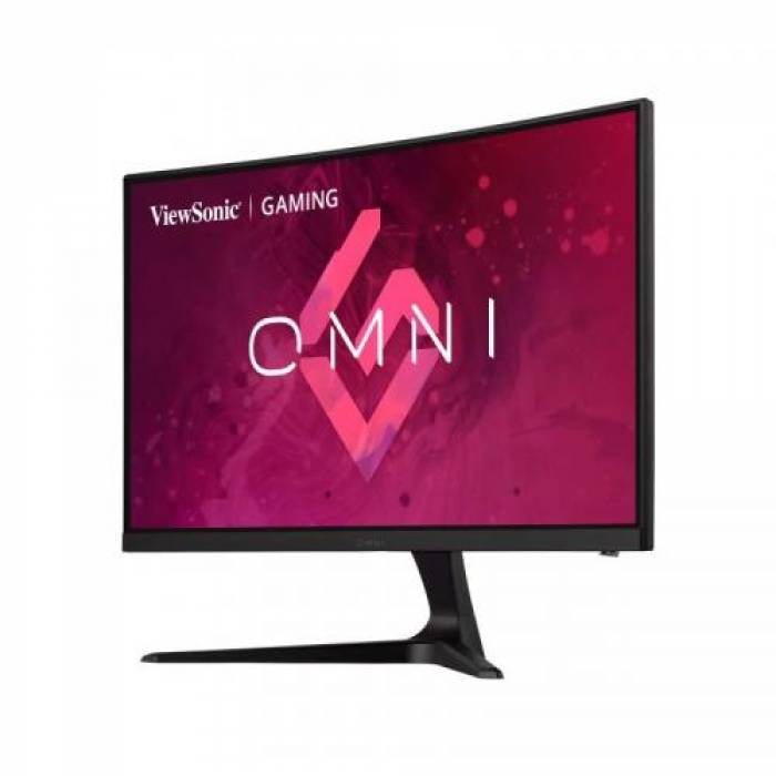 Monitor LED Curbat ViewSonic VX2418C, 23.6inch, 1920x1080, 1ms, Black