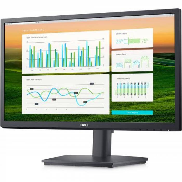 Monitor LED Dell E2222HS, 22inch, 1920x1080, 5ms GTG, Black
