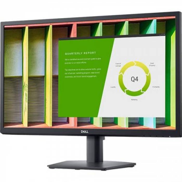 Monitor LED Dell E2422H, 23.8inch, 1920x1080, 5ms GTG, Black