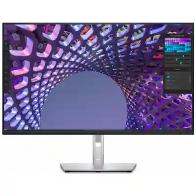 Monitor LED Dell P3223QE, 31.5inch, 3840x2160, 5ms GtG, Black-Silver