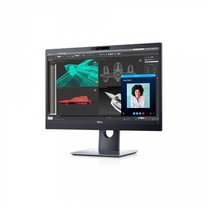 Monitor LED DELL Professional P2418HZM, 23.8inch, 1920x1080, 6ms GTG, Black-Grey