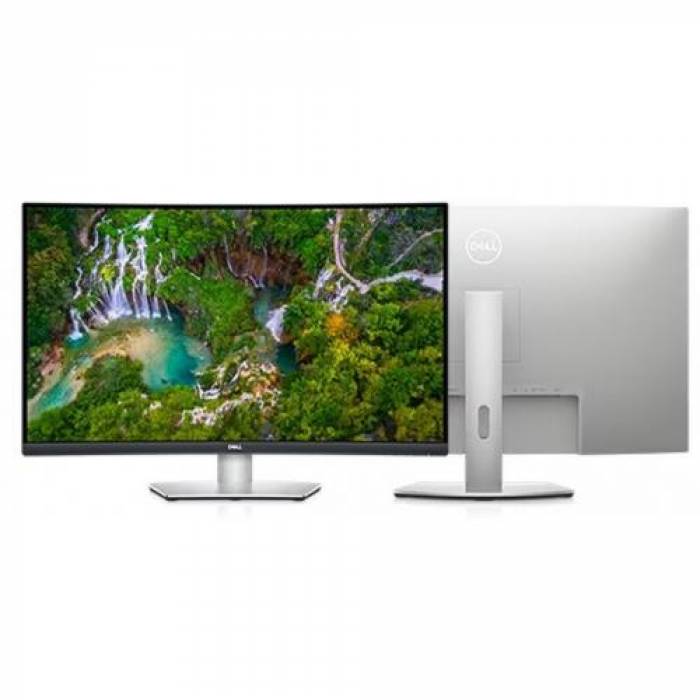 Monitor LED Dell S3221QSA, 31.5inch, 3840x2160, 4ms GTG, Silver