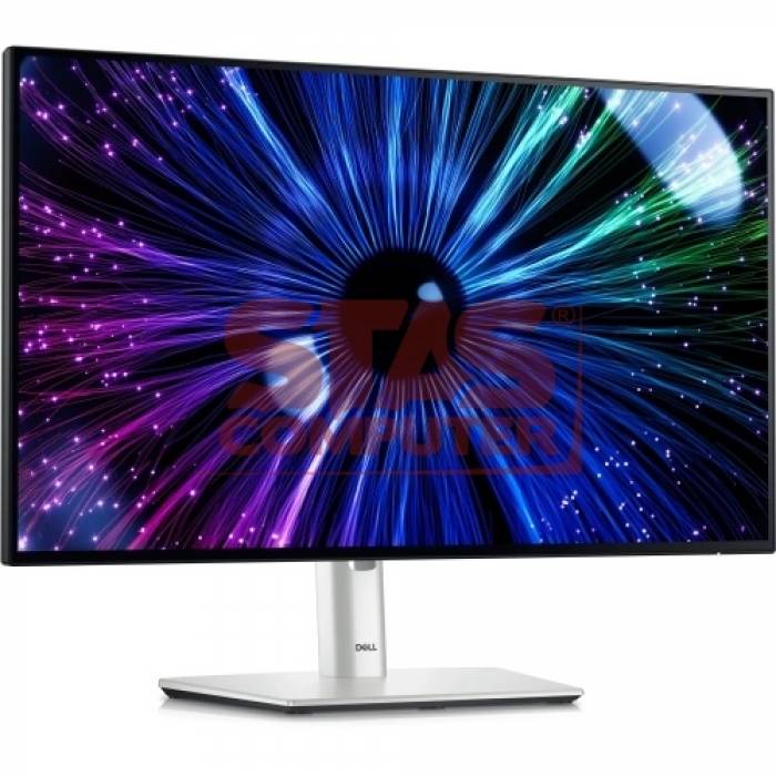 Monitor LED Dell U2424HE, 23.8inch, 1920x1080, 5ms GTG, Silver