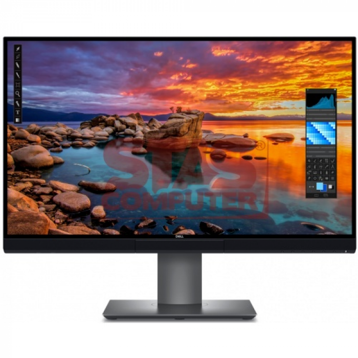 Monitor LED Dell UltraSharp UP2720QA, 27inch, 3840x2160, 6ms GTG, Black-Gray