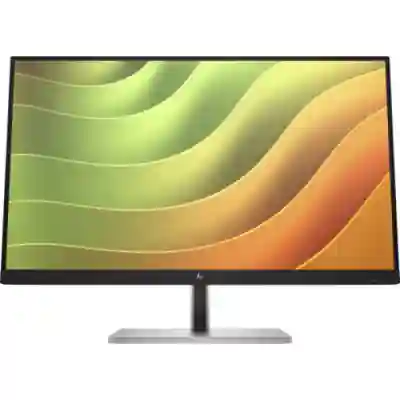 Monitor LED HP E24u G5, 23.8inch, 1920x1080, 5ms GTG, Black-Silver