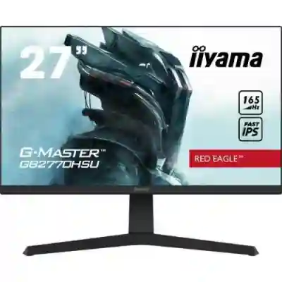 Monitor LED Iiyama G-MASTER Red Eagle GB2770HSU-B5, 27inch, 1920x1080, 0.8ms, Black