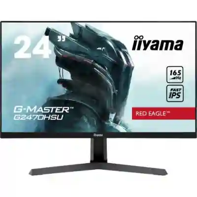 Monitor LED Iiyama G2470HSU-B1, 23.8inch, 1920x1080, 0.8ms, Black