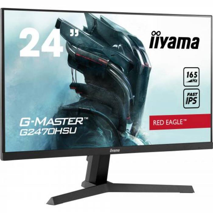 Monitor LED Iiyama G2470HSU-B1, 23.8inch, 1920x1080, 0.8ms, Black