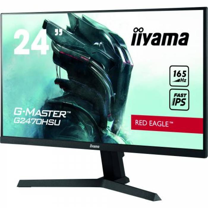 Monitor LED Iiyama G2470HSU-B1, 23.8inch, 1920x1080, 0.8ms, Black