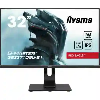 Monitor LED Iiyama GB3271QSU-B1, 31.5inch, 2560x1440, 1ms, Black
