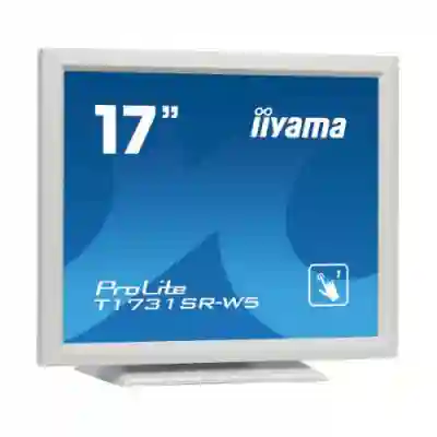 Monitor LED Iiyama T1731SR-W5 17inch, 1280x1024, 5ms, White