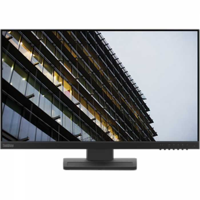 Monitor LED Lenovo ThinkVision E24-28, 23.8inch, 1920x1080, 4ms, Black