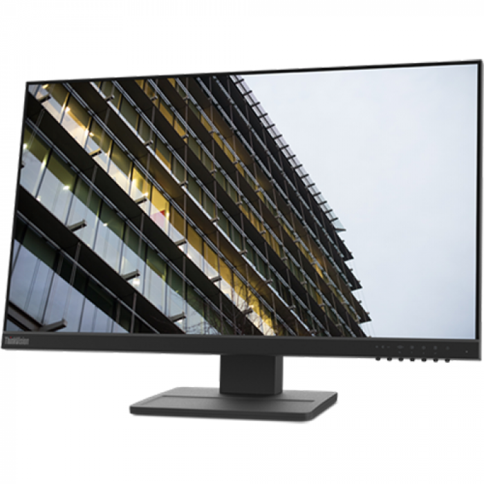 Monitor LED Lenovo ThinkVision E24-28, 23.8inch, 1920x1080, 4ms, Black