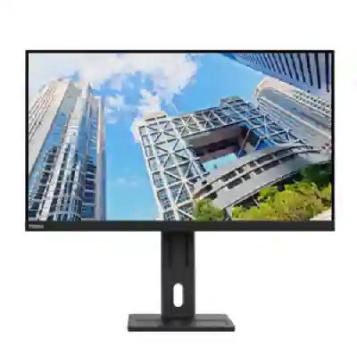 Monitor LED Lenovo ThinkVision E28u-20, 28inch, 3840x2160, 4ms, Black