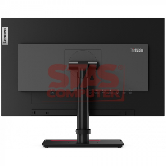Monitor LED Lenovo ThinkVision P24h-2L, 23.8 inch, 2560x1440, 6ms, Black