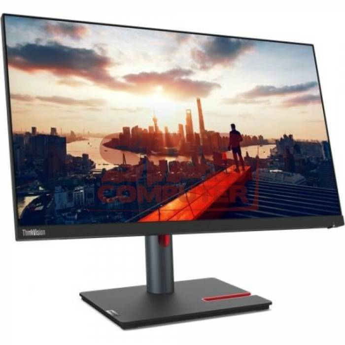 Monitor LED Lenovo ThinkVision P24h-30, 23.8 inch, 2560x1440, 4ms, Black