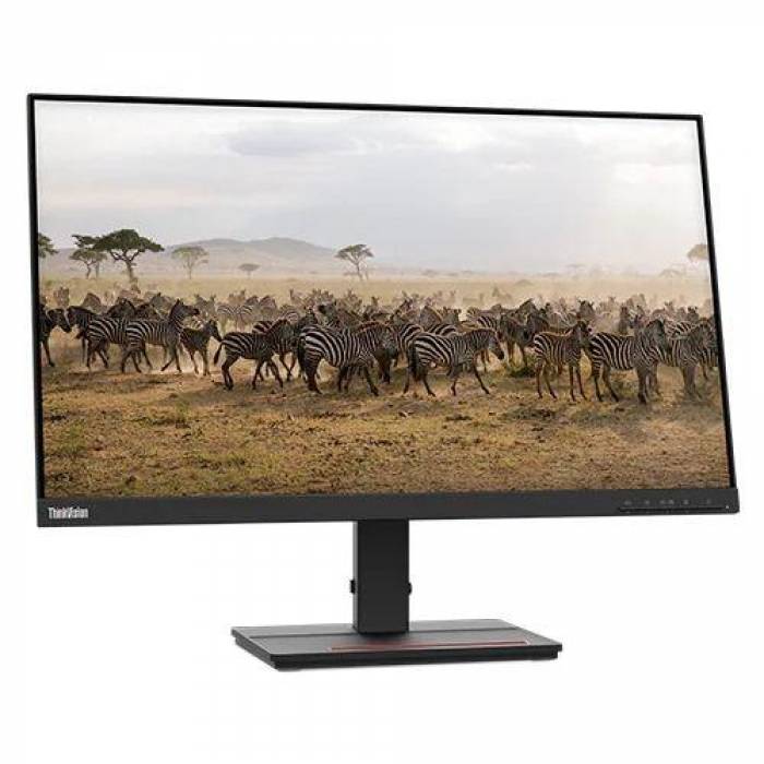 Monitor LED Lenovo ThinkVision S27e-20, 27inch, 1920x1080, 6ms, Black