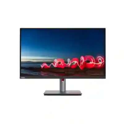 Monitor LED Lenovo ThinkVision T27h-30, 27inch, 2560x1440, 4ms, Raven Black