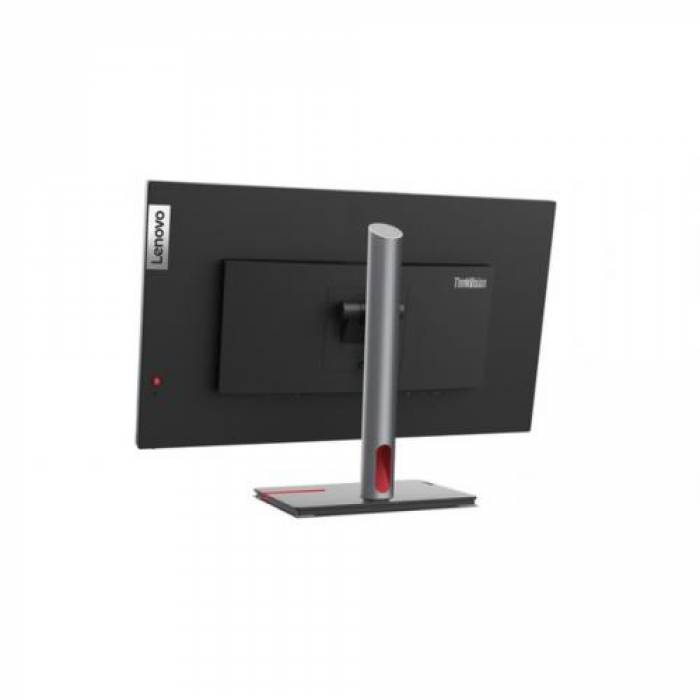 Monitor LED Lenovo ThinkVision T27h-30, 27inch, 2560x1440, 4ms, Raven Black