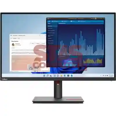 Monitor LED Lenovo ThinkVision T27p-30, 27inch, 3840x2160, 4ms GTG, Raven Black