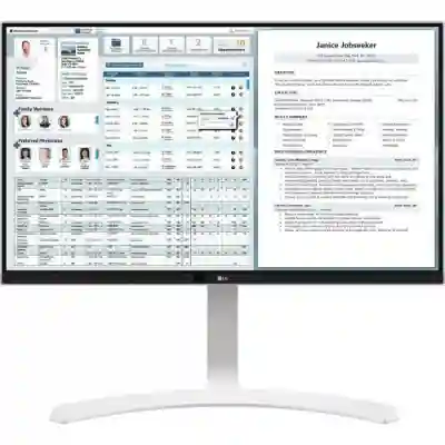 Monitor LED LG 27HJ712C-W, 27inch, 3840x2160, 14ms, White-Black