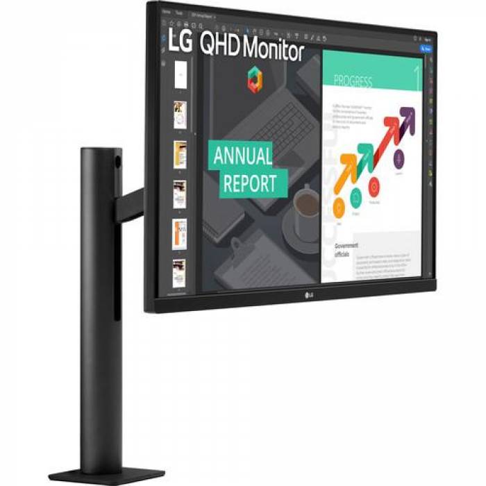 Monitor LED LG 27QN880-B, 27inch, 2560x1440, 5ms GTG, Black