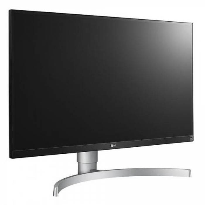 Monitor LED LG 27UL650-W, 27inch, 3840x2160, 5ms GTG, Black-Silver