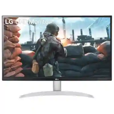 Monitor LED LG 27UP650-W, 27inch, 3480x2160, 5ms, White