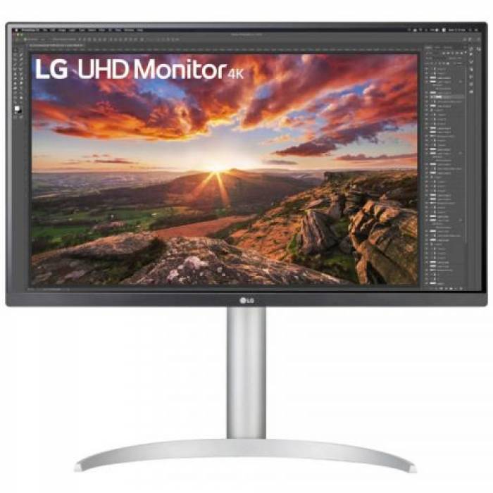 Monitor LED LG 27UP850N-W, 27inch, 3840x2160, 5ms, Silver