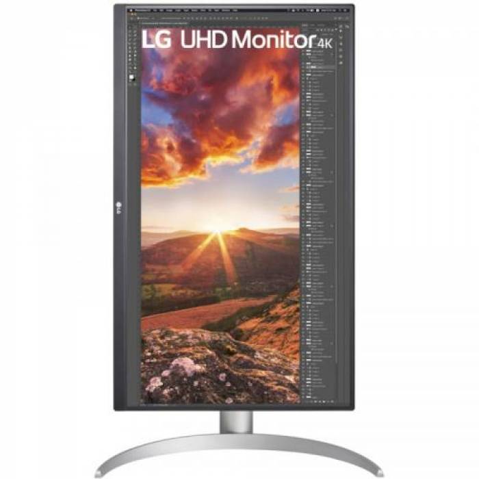 Monitor LED LG 27UP850N-W, 27inch, 3840x2160, 5ms, Silver