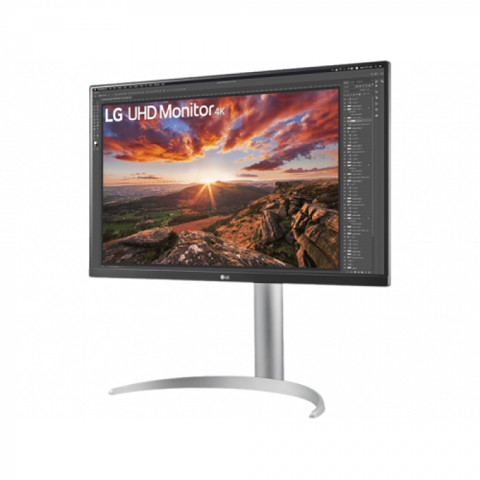 Monitor LED LG 27UP85NP-W, 27inch, 3840x2160, 5ms, Silver