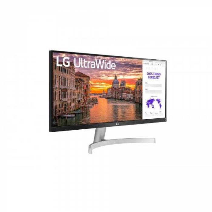 Monitor LED LG 29WN600-W, 29inch, 2560x1080, 5ms GTG, White