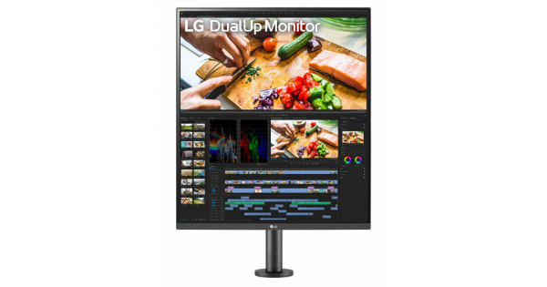 Monitor LED LG DualUp 28MQ780-B, 27.6inch, 2560x2880, 5ms GTG, Black