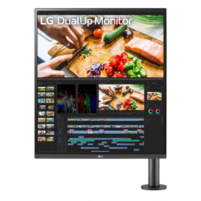 Monitor LED LG DualUp 28MQ780-B, 27.6inch, 2560x2880, 5ms GTG, Black