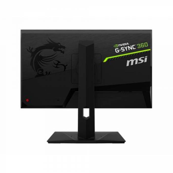 Monitor LED MSI Oculux NXG253R, 24.5inch, 1920x1080, 1ms GTG, Negru