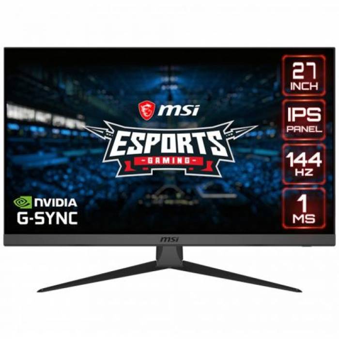 Monitor LED MSI Optix G272, 27inch, 1920x1080, 1ms, Black