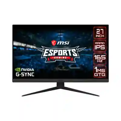 Monitor LED MSI Optix G273QF, 27inch, 2560x1440, 1ms GTG, Black