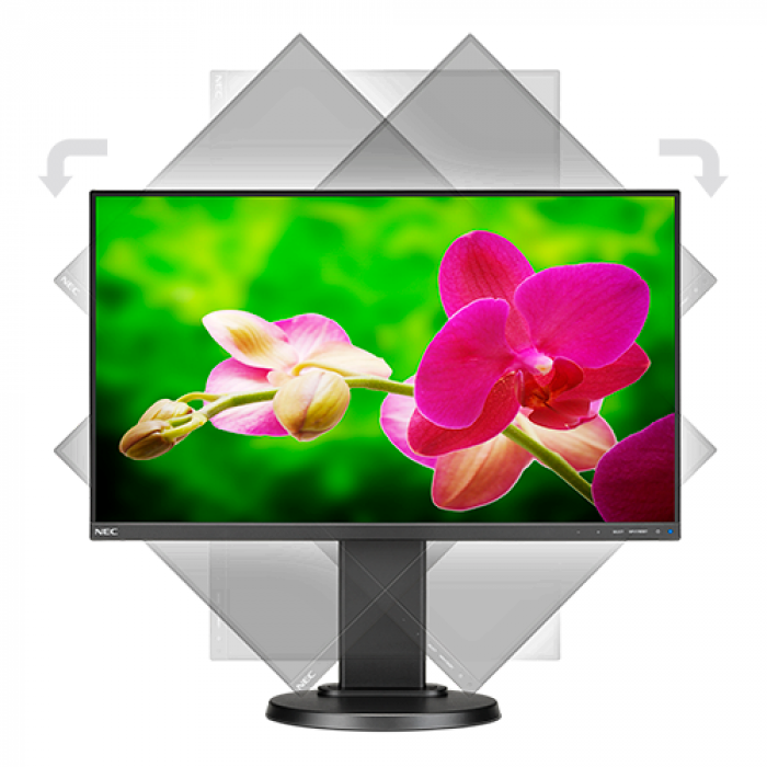 Monitor LED NEC E241N, 24inch, 1920x1080, 6ms, Black