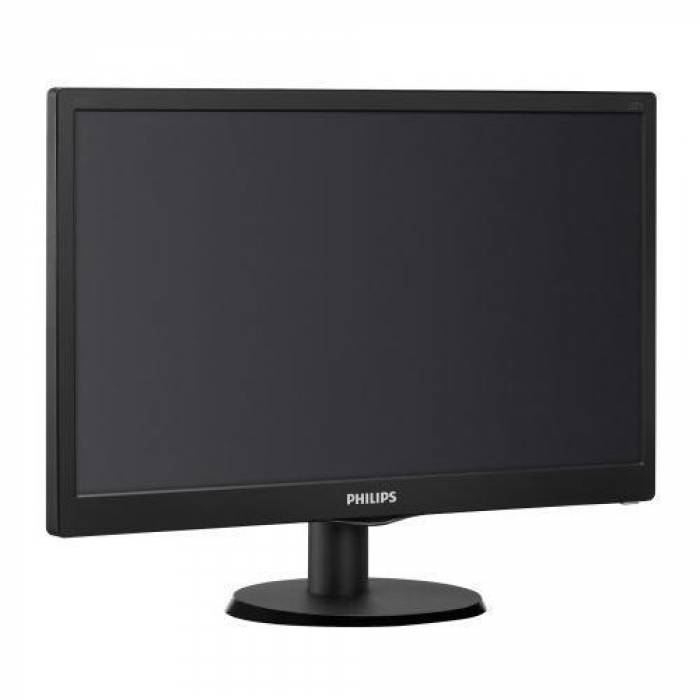 Monitor LED Philips 203V5LSB26, 19.5inch, 1600x900, 5ms, Black