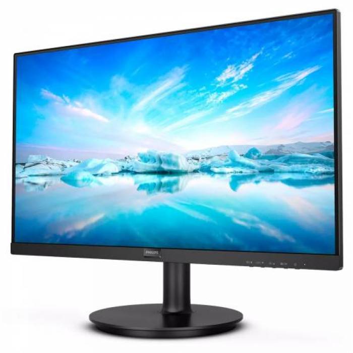 Monitor LED Philips 220V8L5, 21.5inch, 1920x1080, 4ms GTG, Black