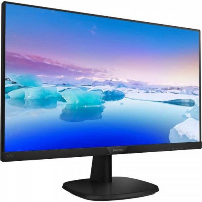 Monitor LED Philips 223V7QHAB/00, 21.5inch, 1920x1080, 5ms, Black