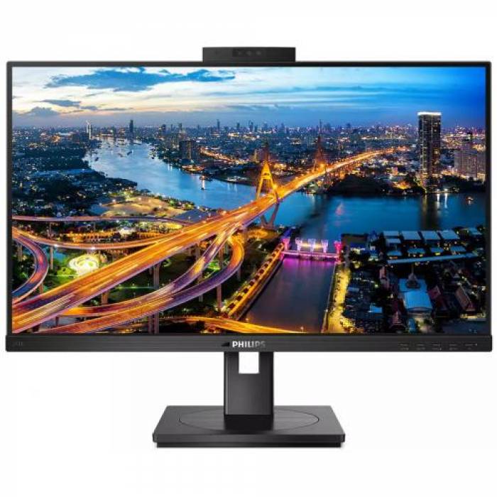 Monitor LED Philips 243B1JH/00, 23.8inch, 1920x1080, 4ms GTG, Black