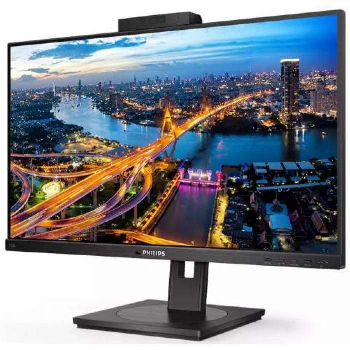 Monitor LED Philips 243B1JH/00, 23.8inch, 1920x1080, 4ms GTG, Black