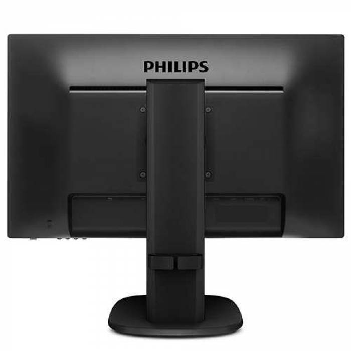 Monitor LED Philips 243S5LJMB, 23.6inch, 1920x1080, 1ms GTG, Black