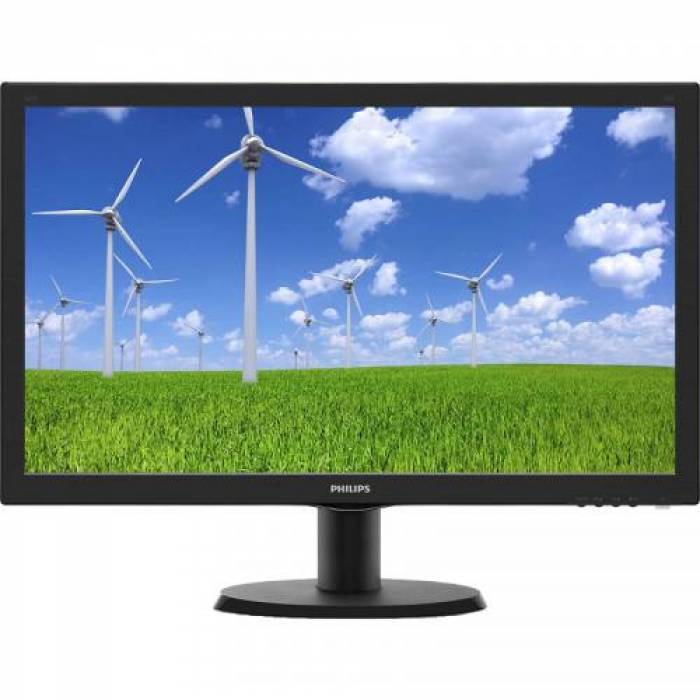 Monitor LED Philips 243S5LSB5/00, 23.6inch, 1920x1080, 5ms, Black