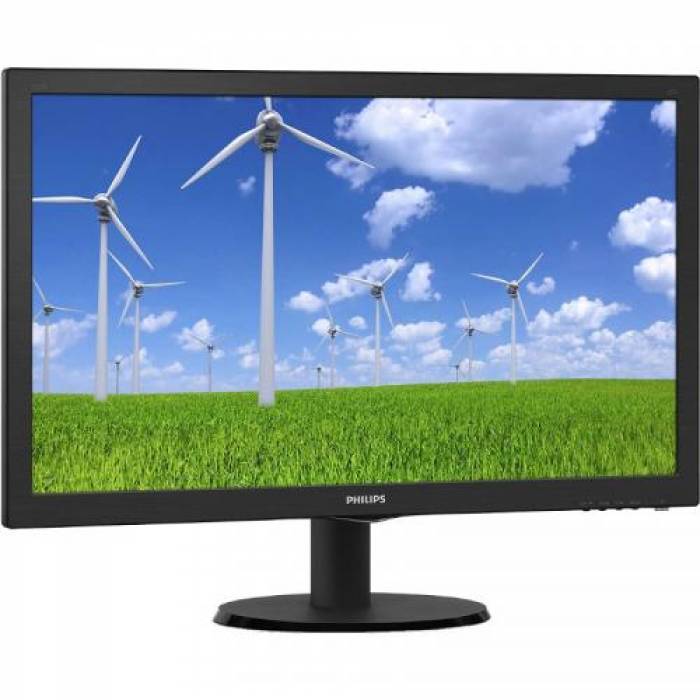 Monitor LED Philips 243S5LSB5/00, 23.6inch, 1920x1080, 5ms, Black