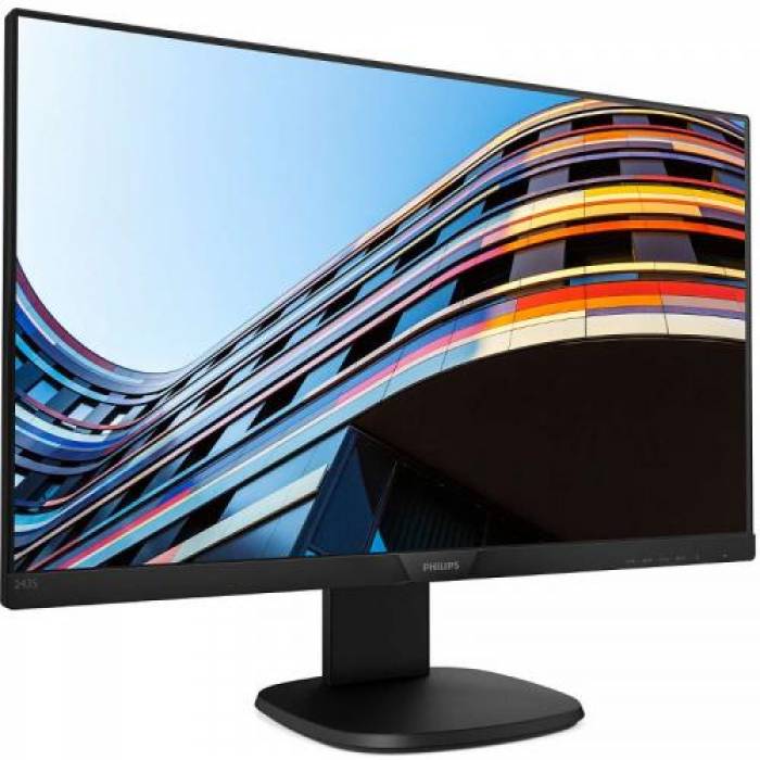 Monitor LED Philips 243S7EHMB, 23.8 inch, 1920x1080, 5 ms GTG, Black