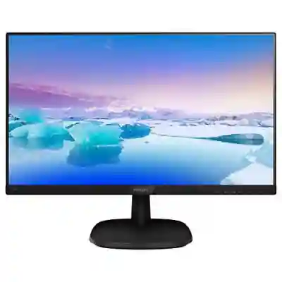 Monitor LED Philips 243V7QDAB/00, 23.8inch, 1920x1080, 5ms GTG, Black